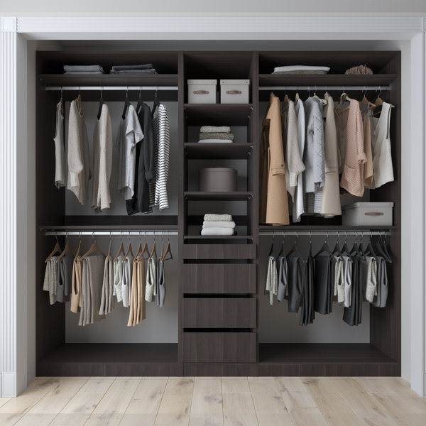 Closet CO 90 Closet System Reviews Wayfair